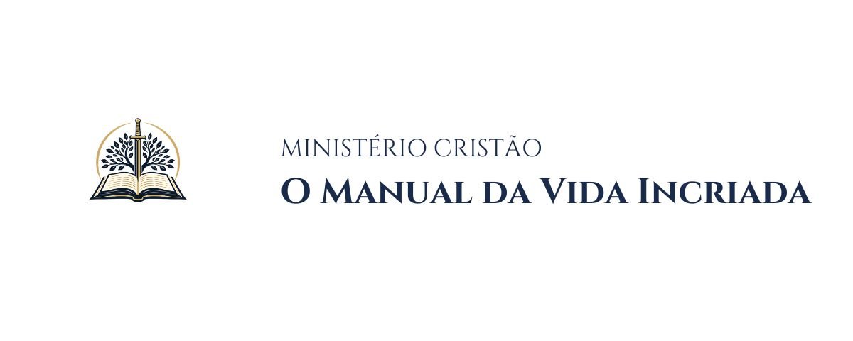 Imagem apresenta um Livro aberto, com uma Árvore e uma Espada representando A Palavra de Deus: Cristo!
